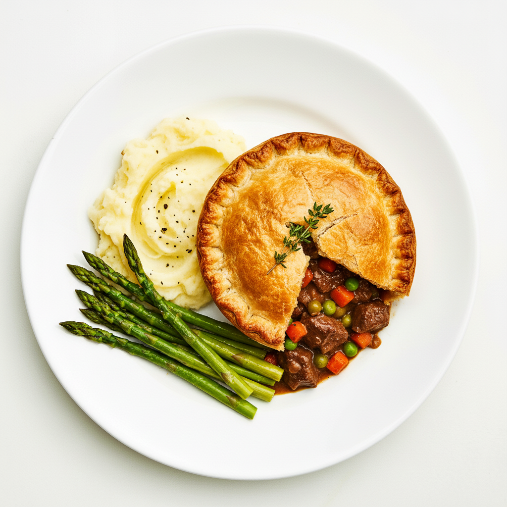 HOUSE-MADE GUINNESS BEEF PIE Full