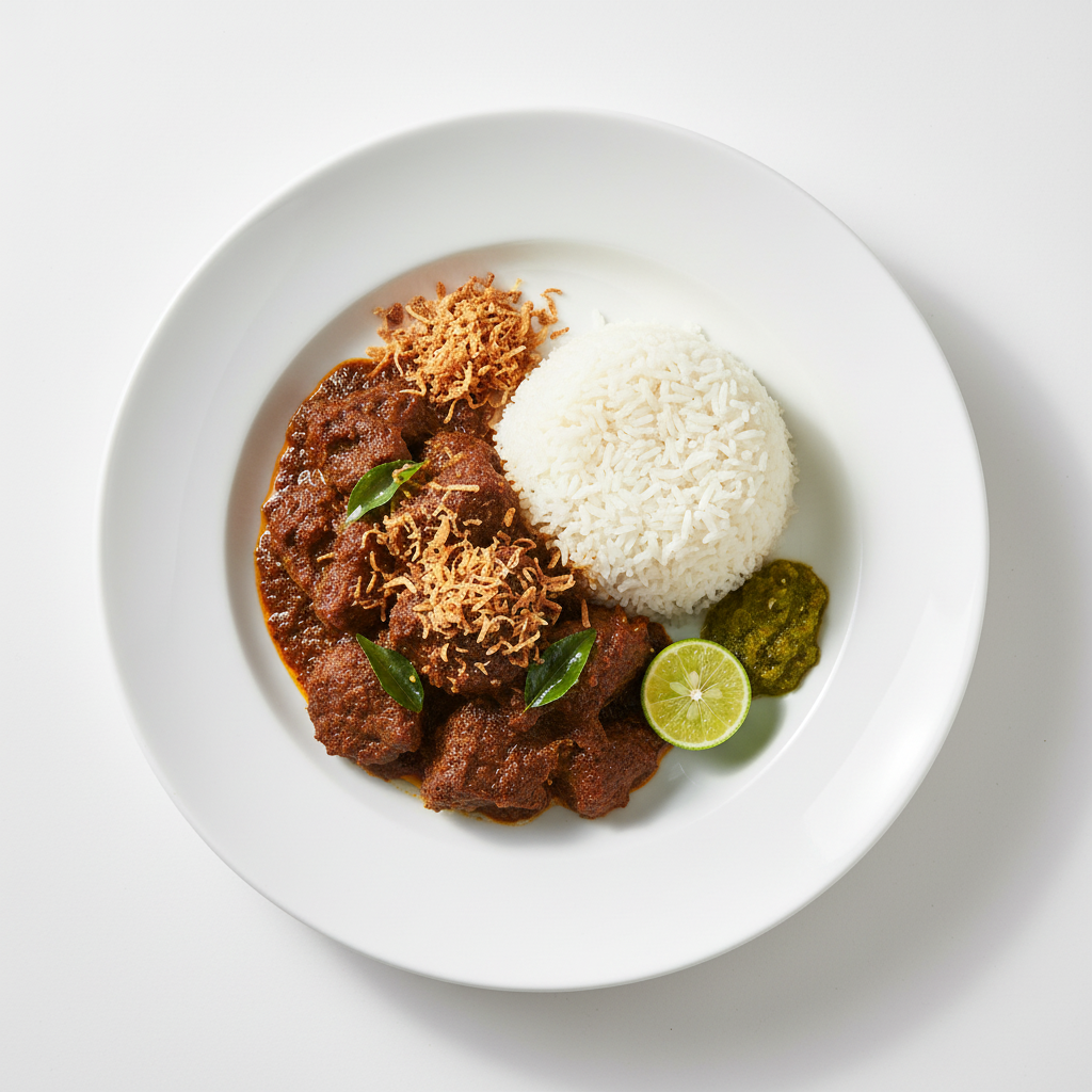 Malaysian Curry With Beef Full