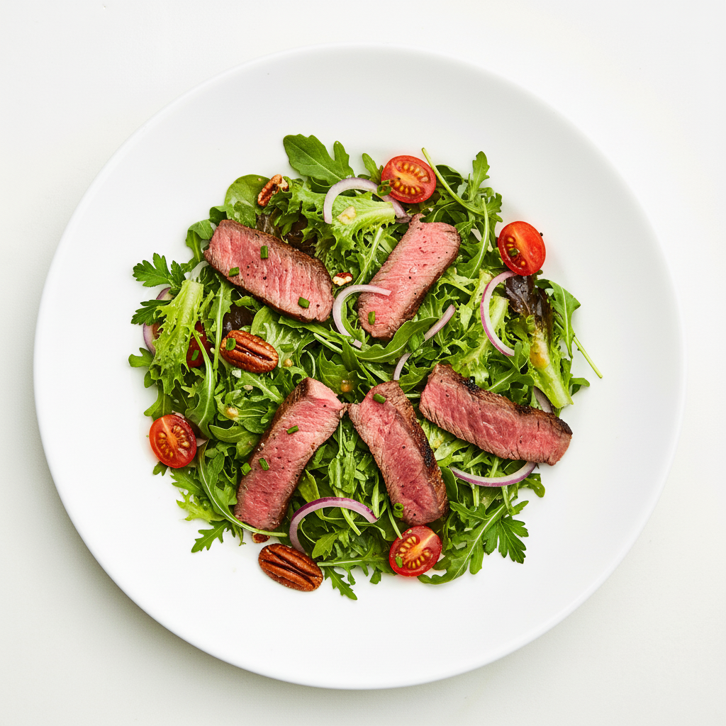 Asian beef salad Full