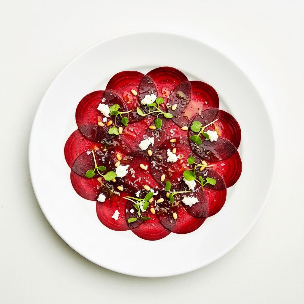 Salt-Baked Beetroot Carpaccio Full