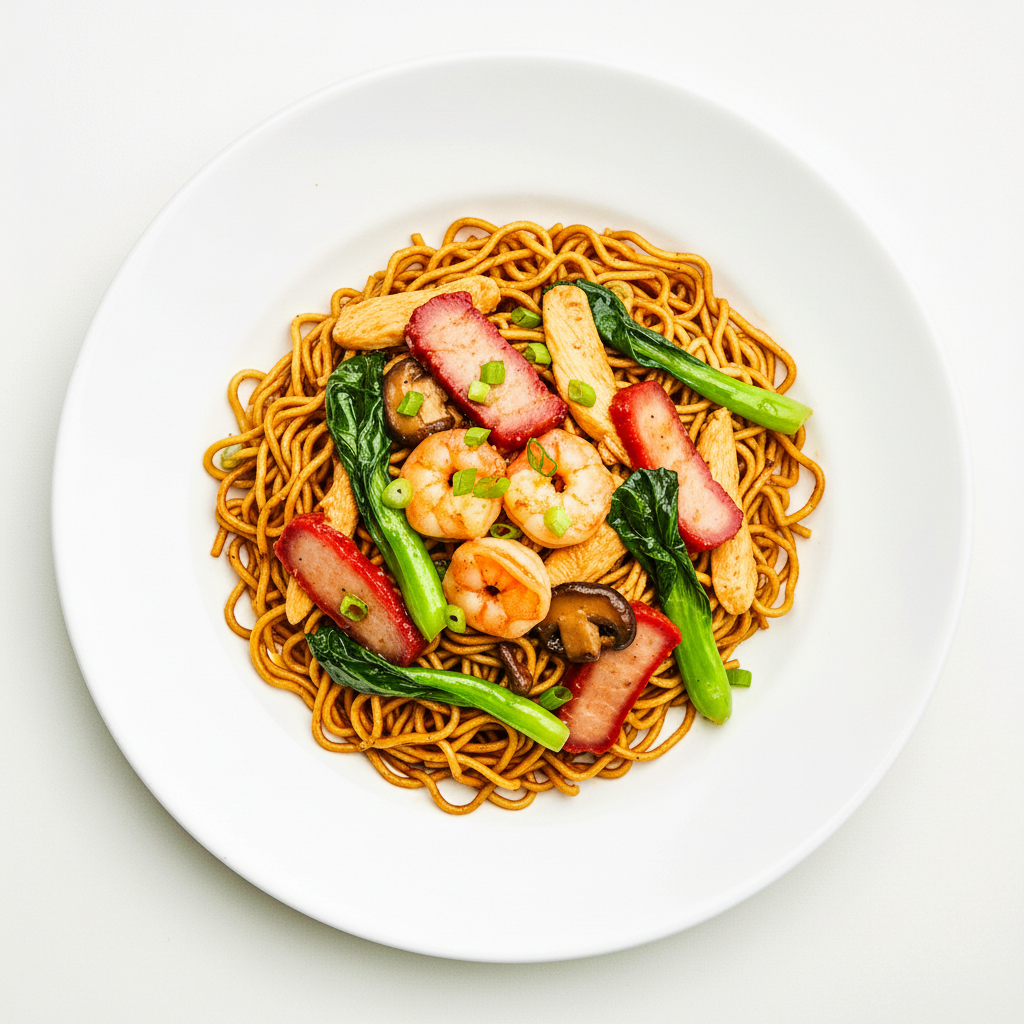 CANTONESE VEGETABLE NOODLES Full