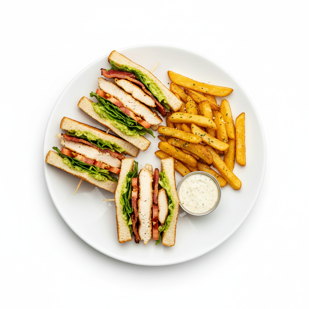 SHREDDED CHICKEN SANDWICH Full