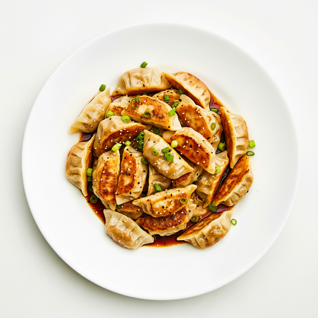 Prawn & ginger dumplings Full