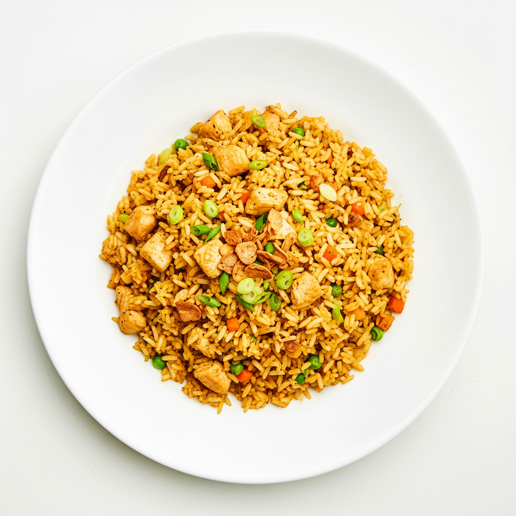 Braised Chicken with Rice Full