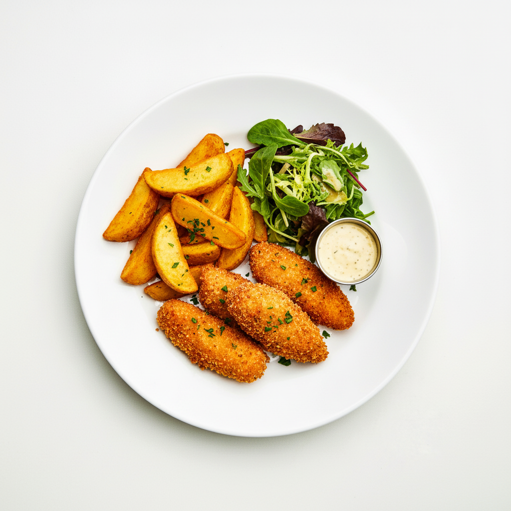 Chicken goujons Full