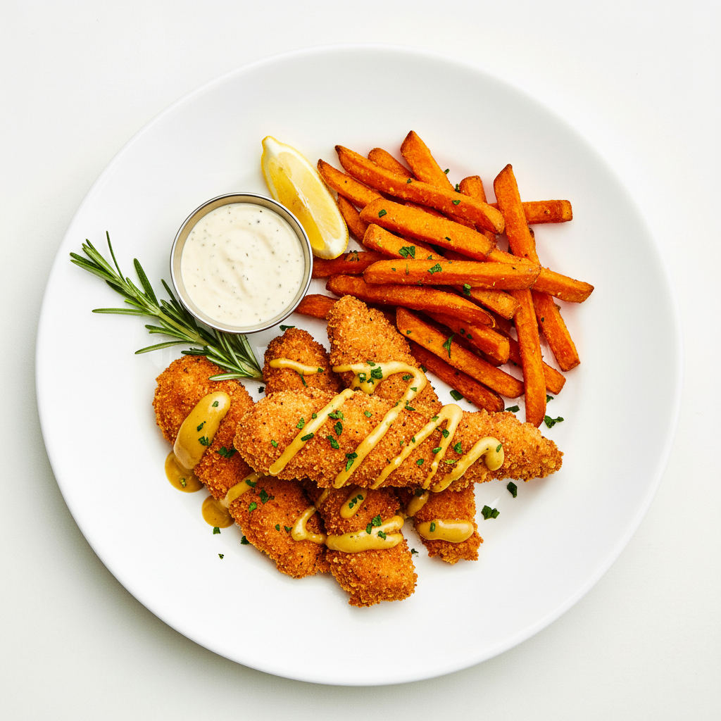 Chicken Strips & Chips Full