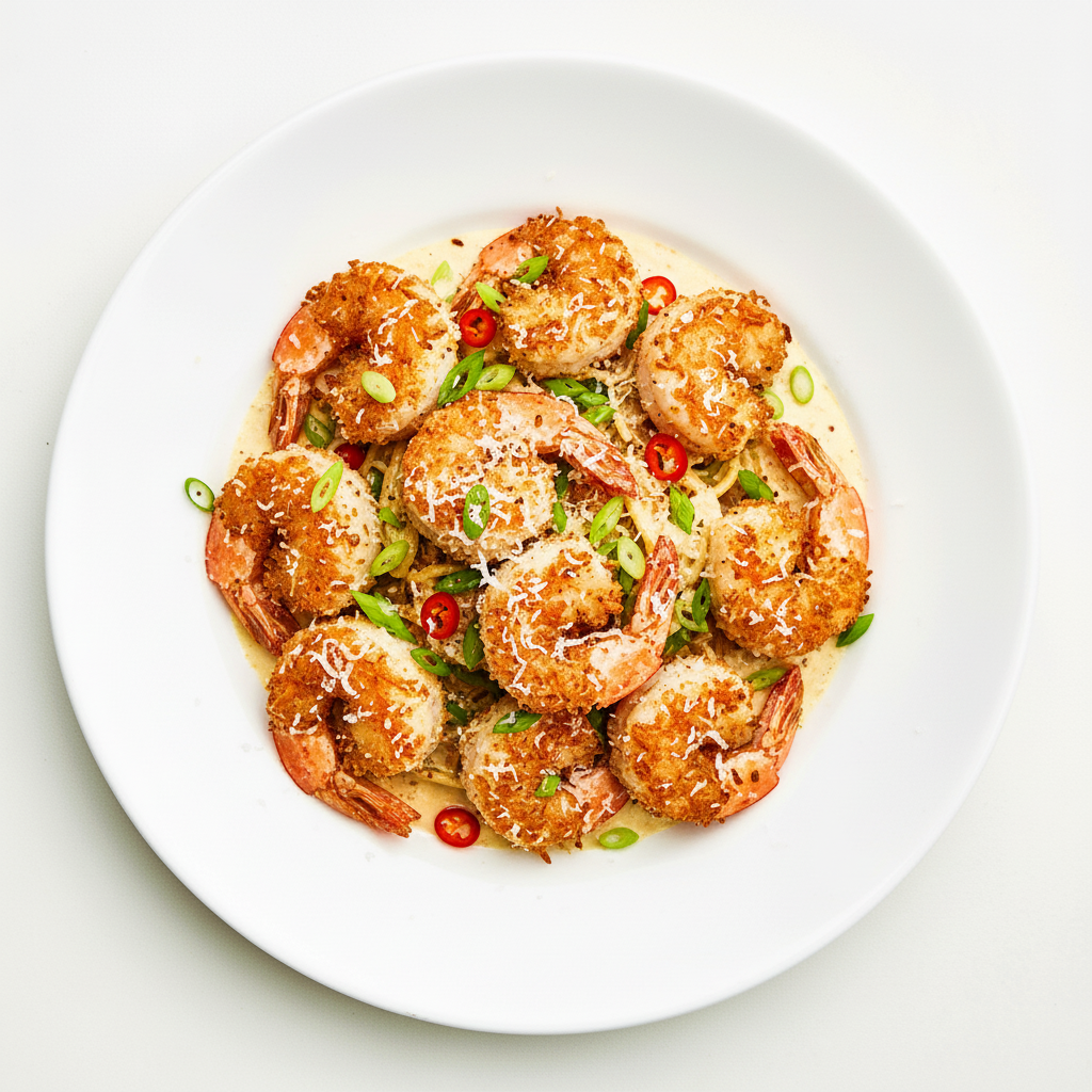 Coconut Fried Prawns Full