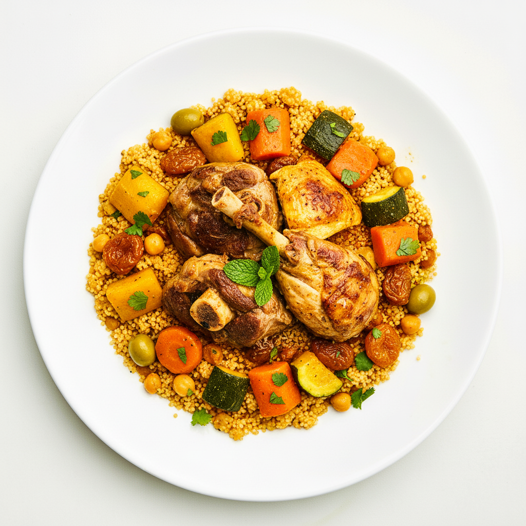 Mediterranean Couscous Salad Full