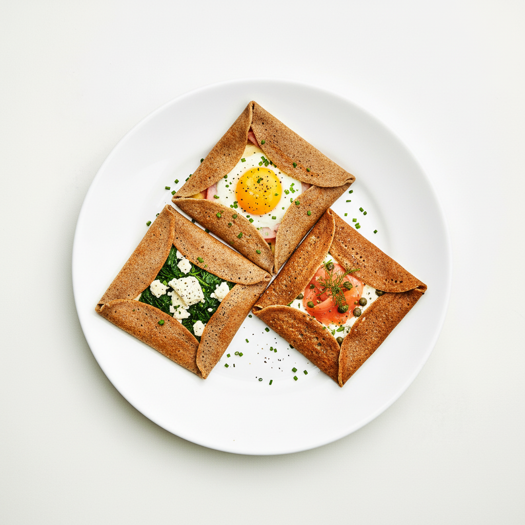 CHICKEN & MUSHROOM CREPE Full