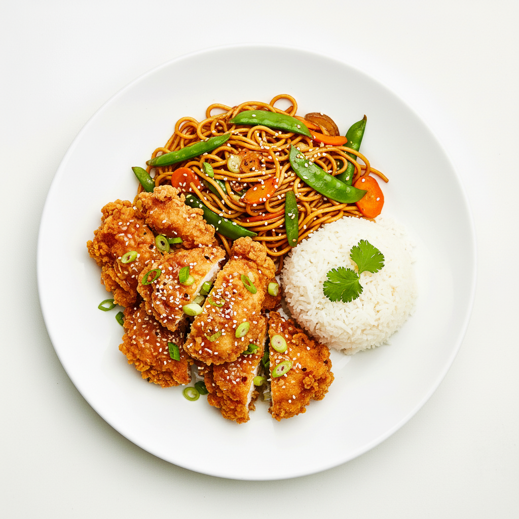 CRISPY CHICKEN IN PEKING SAUCE Full