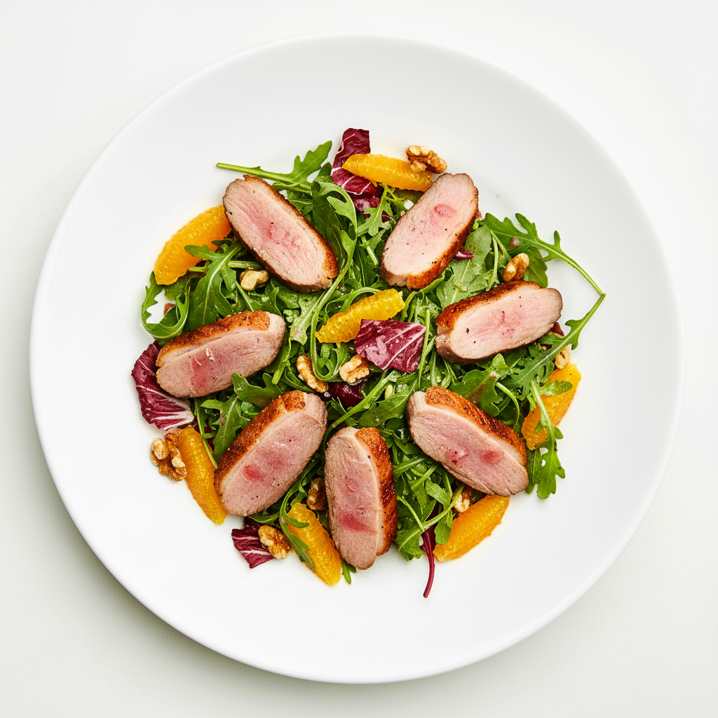 Crispy duck salad Full