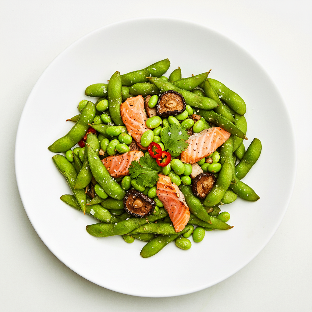Truffle Edamame Beans Full