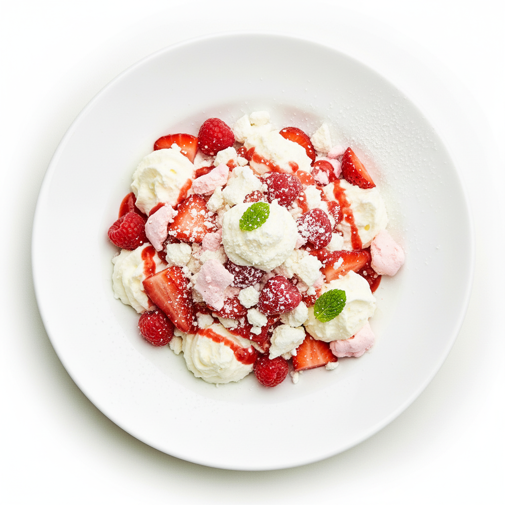 Passionfruit curd trifle Full