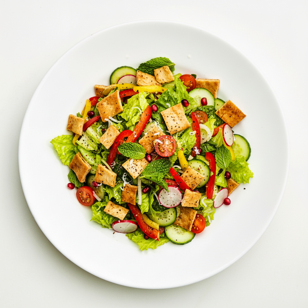Corn chip fattoush Full