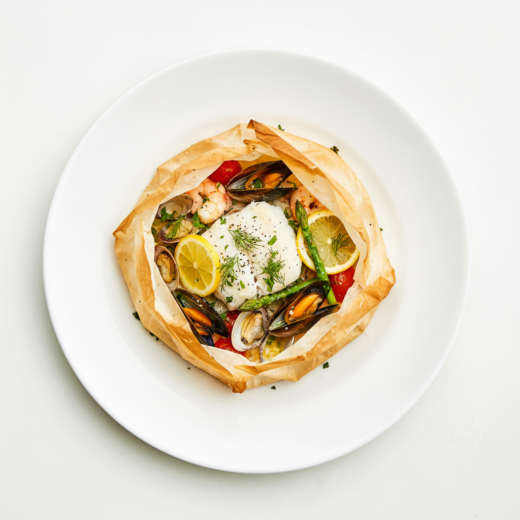 Atlantic cod wrapped in pancetta Full