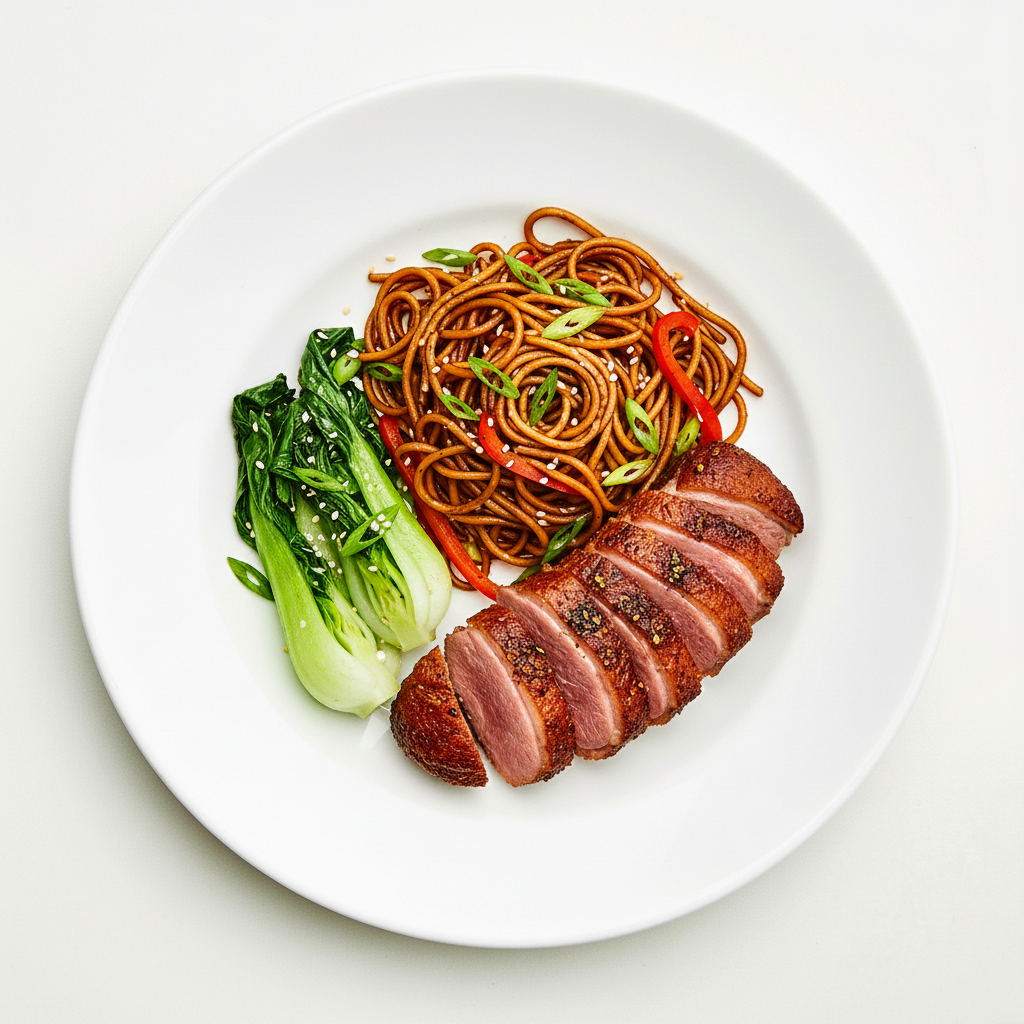 Boneless Duck & Plum Sauce Full