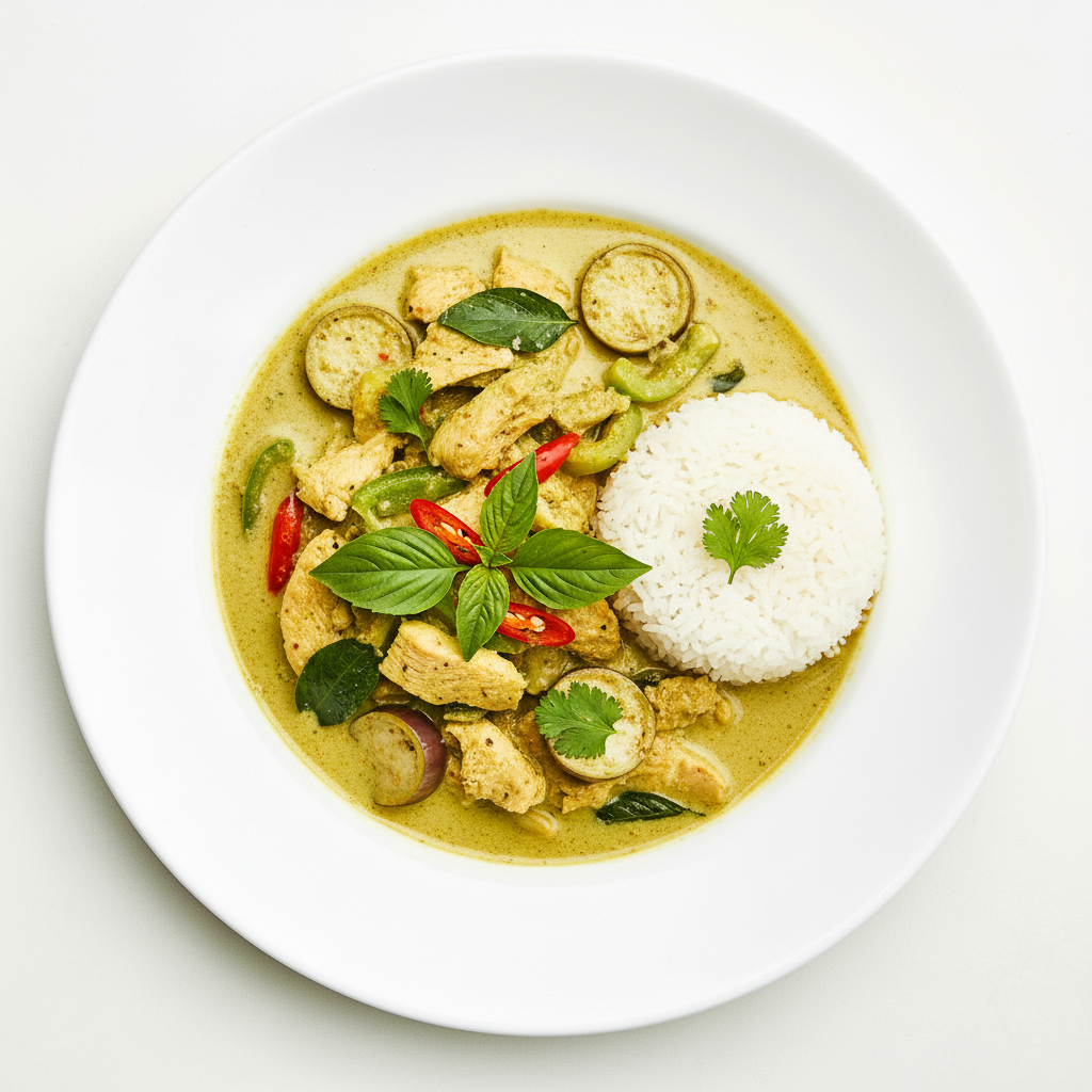 VEGETABLES WITH THAI CURRY SAUCE Full
