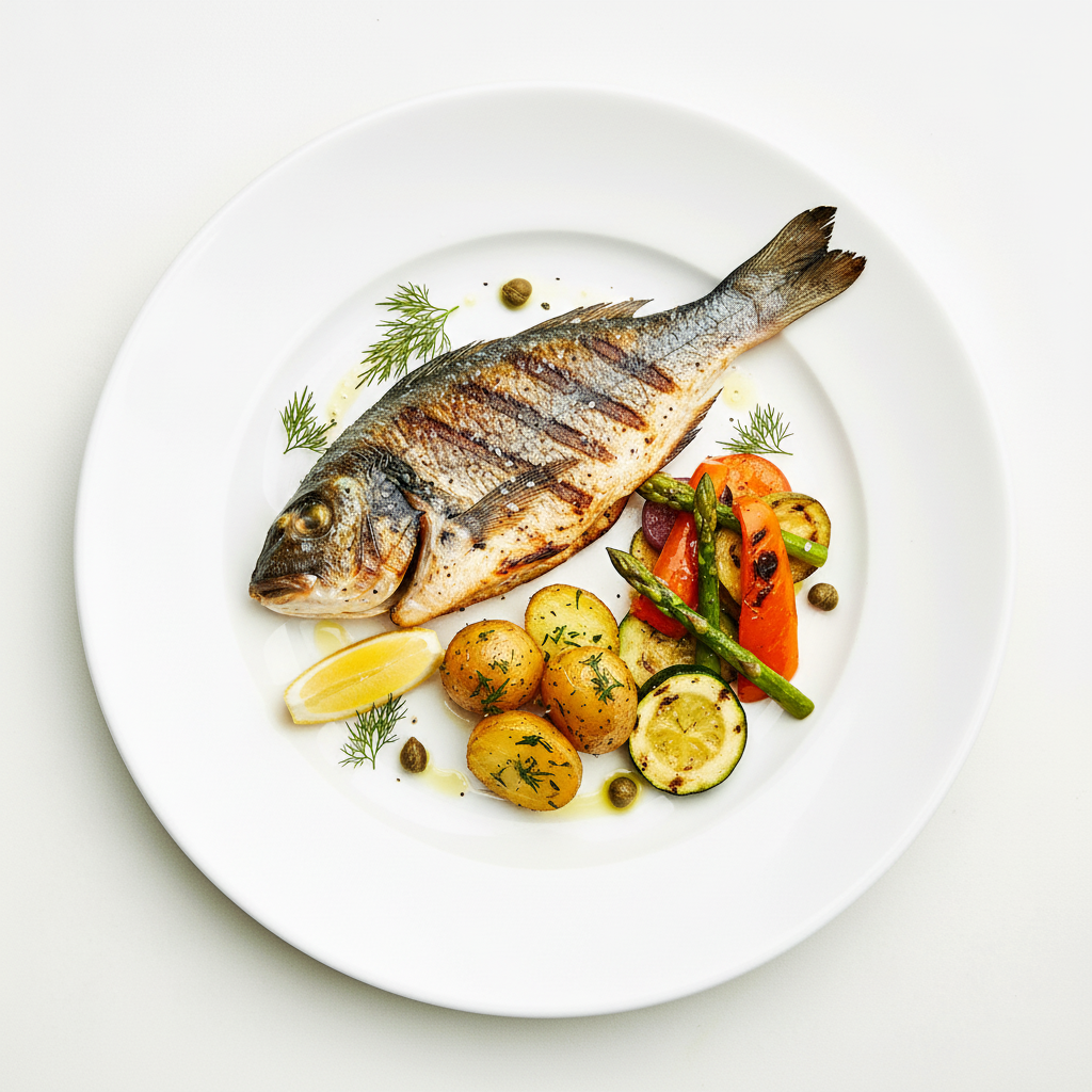 GRILLED FISH OF THE DAY Full