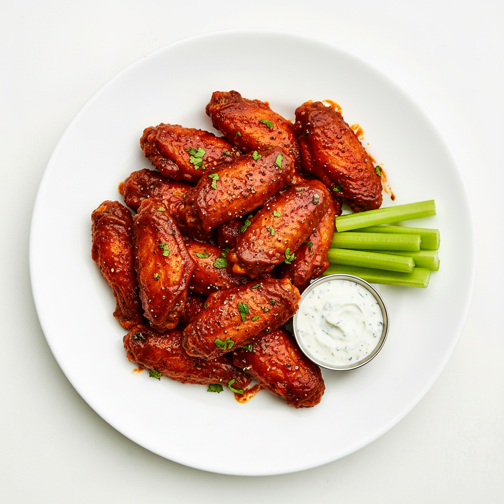 HOT CHICKEN WINGS Full