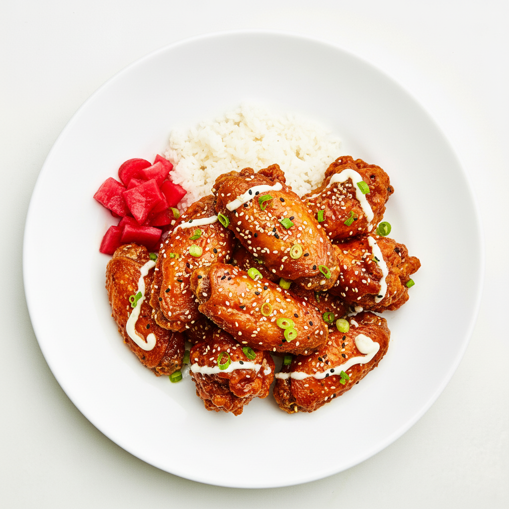 KOREAN- STYLE CHICKEN WINGS (GF-DF) Full