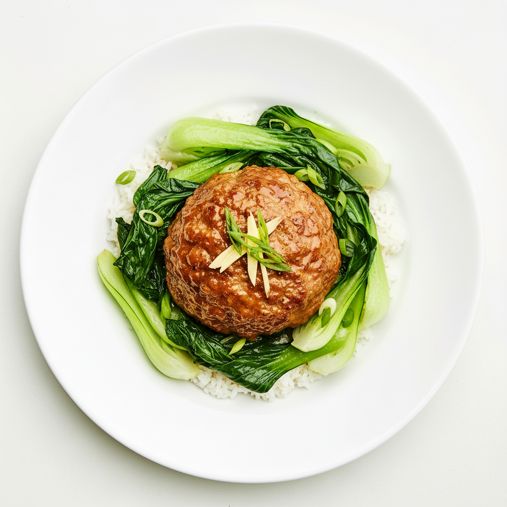 Mongolian sesame crusted meatball Full