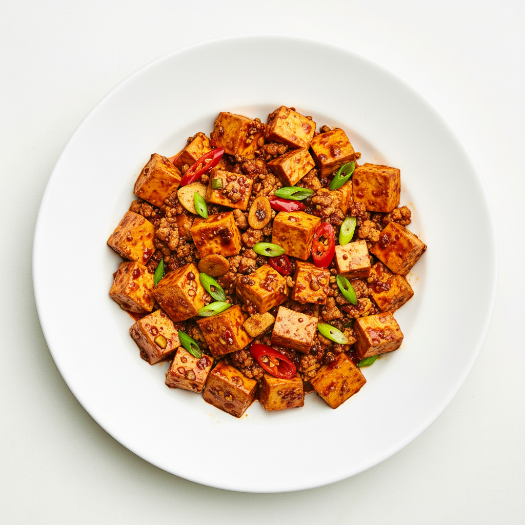 MAPO TOFU WITH PORK MINCE Full