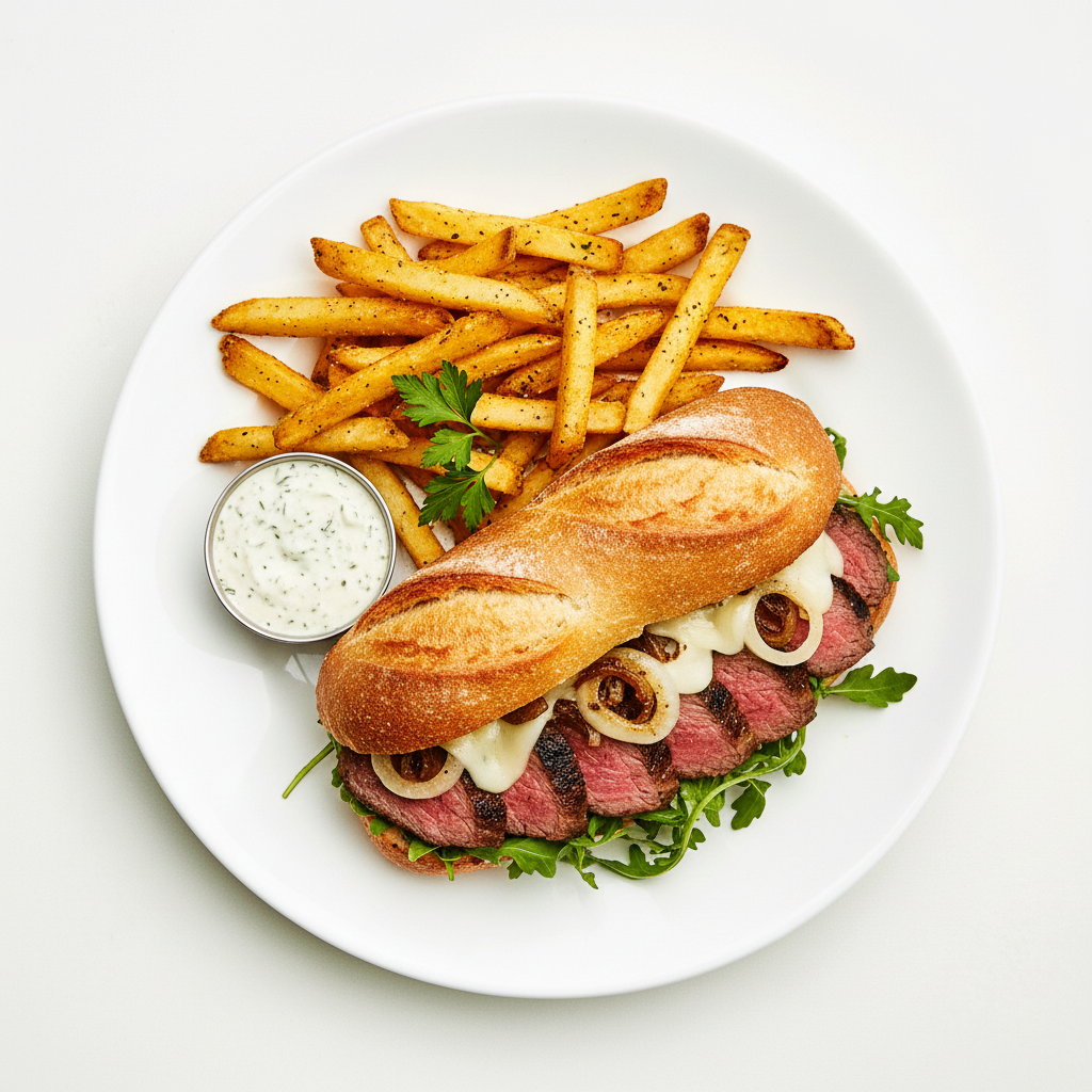 Drover Steak Burger Full