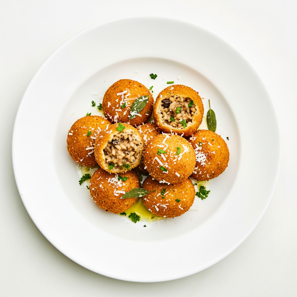 Pumpkin & Sage Arancini Full