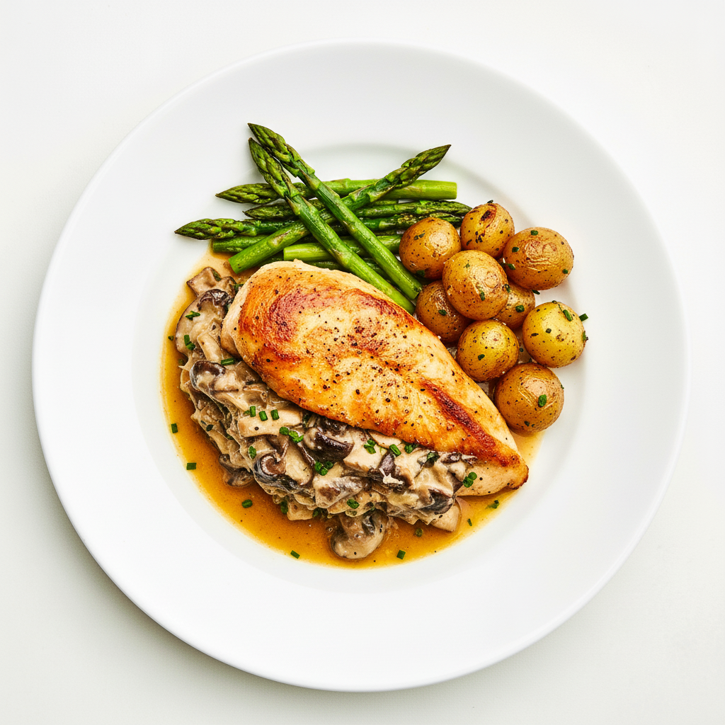 Pollo Gorgonzola w/ Mushroom Full