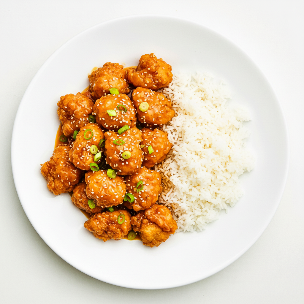 CRISPY BEEF IN ORANGE SAUCE Full