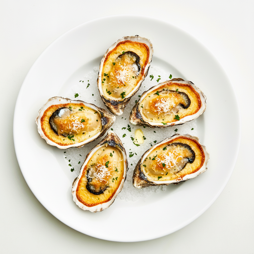 OYSTERS MORNAY - ½ Dozen Full
