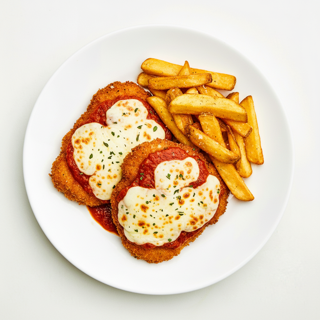LOADED CHICKEN SCHNITZEL Full