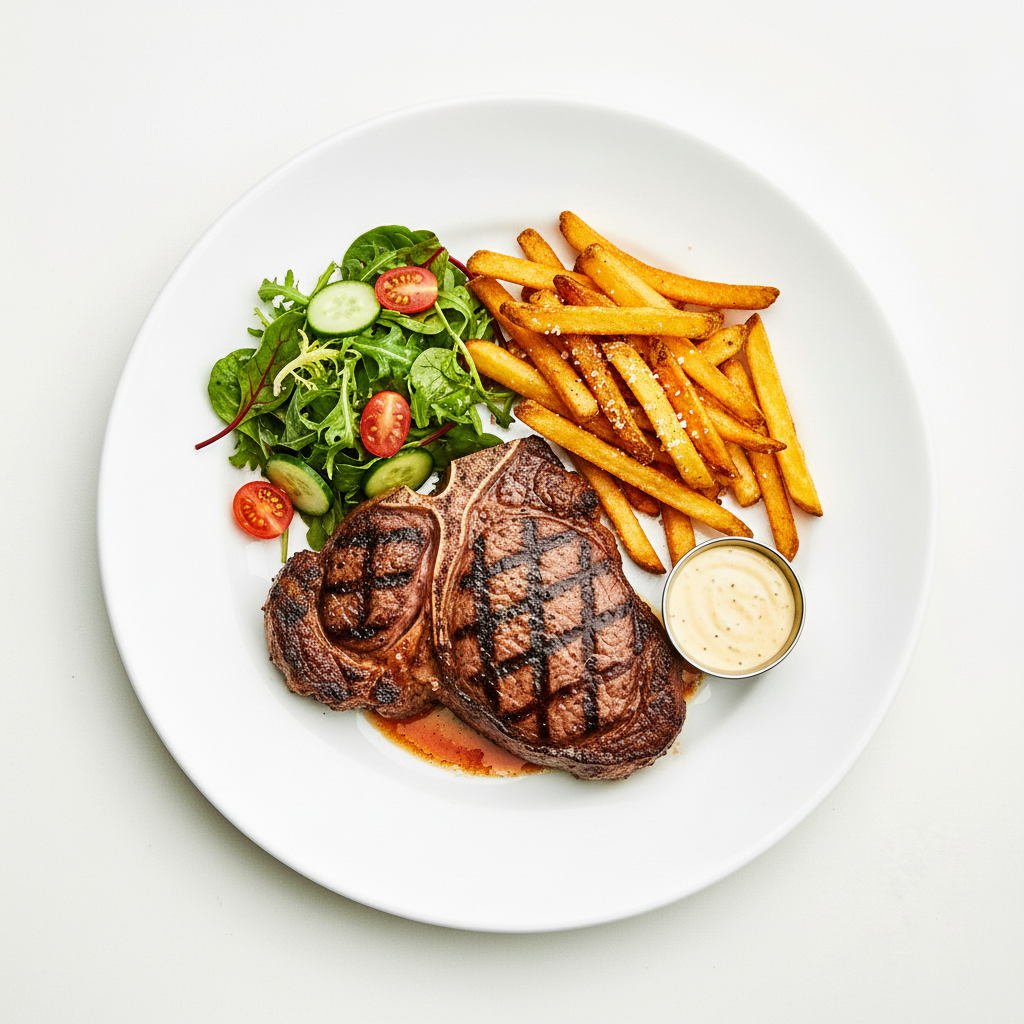 300g Grain Fed Porterhouse Steak Full