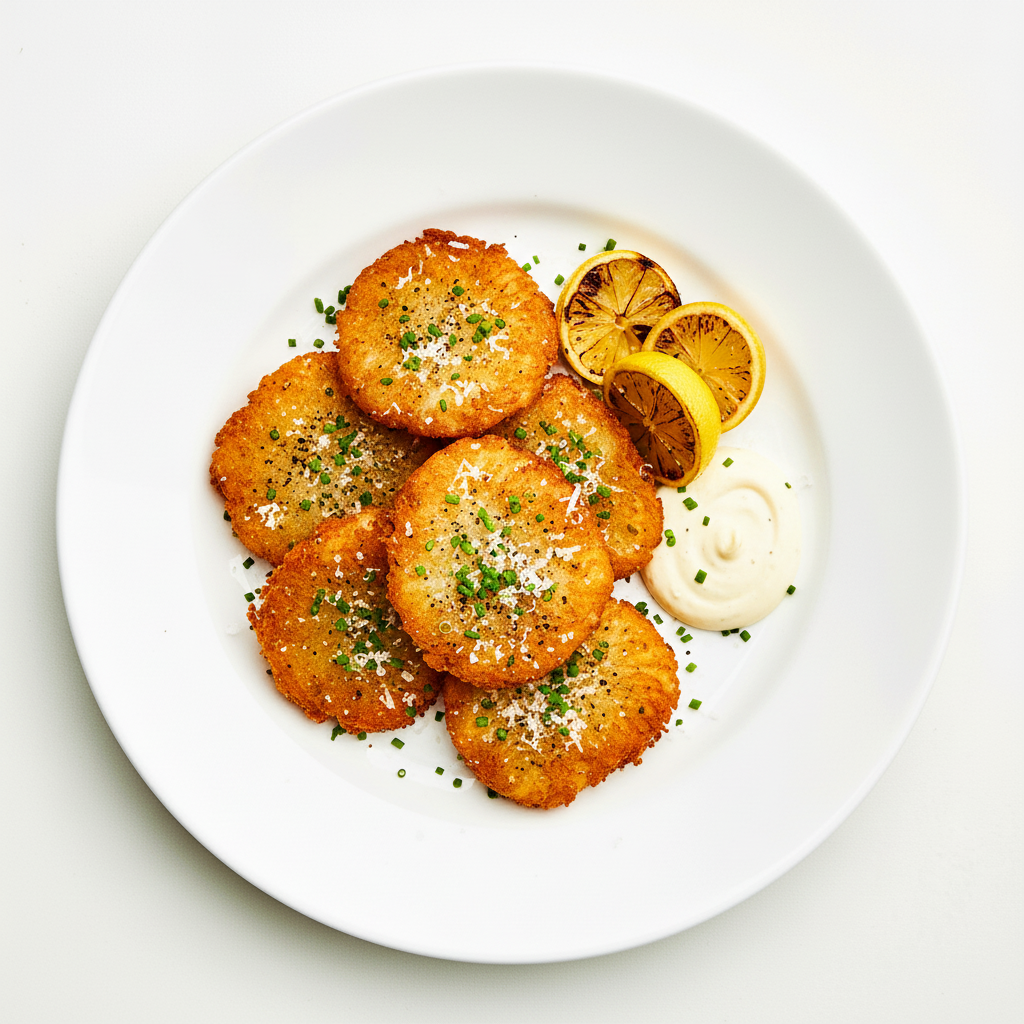 Potato Scallops (V) Full