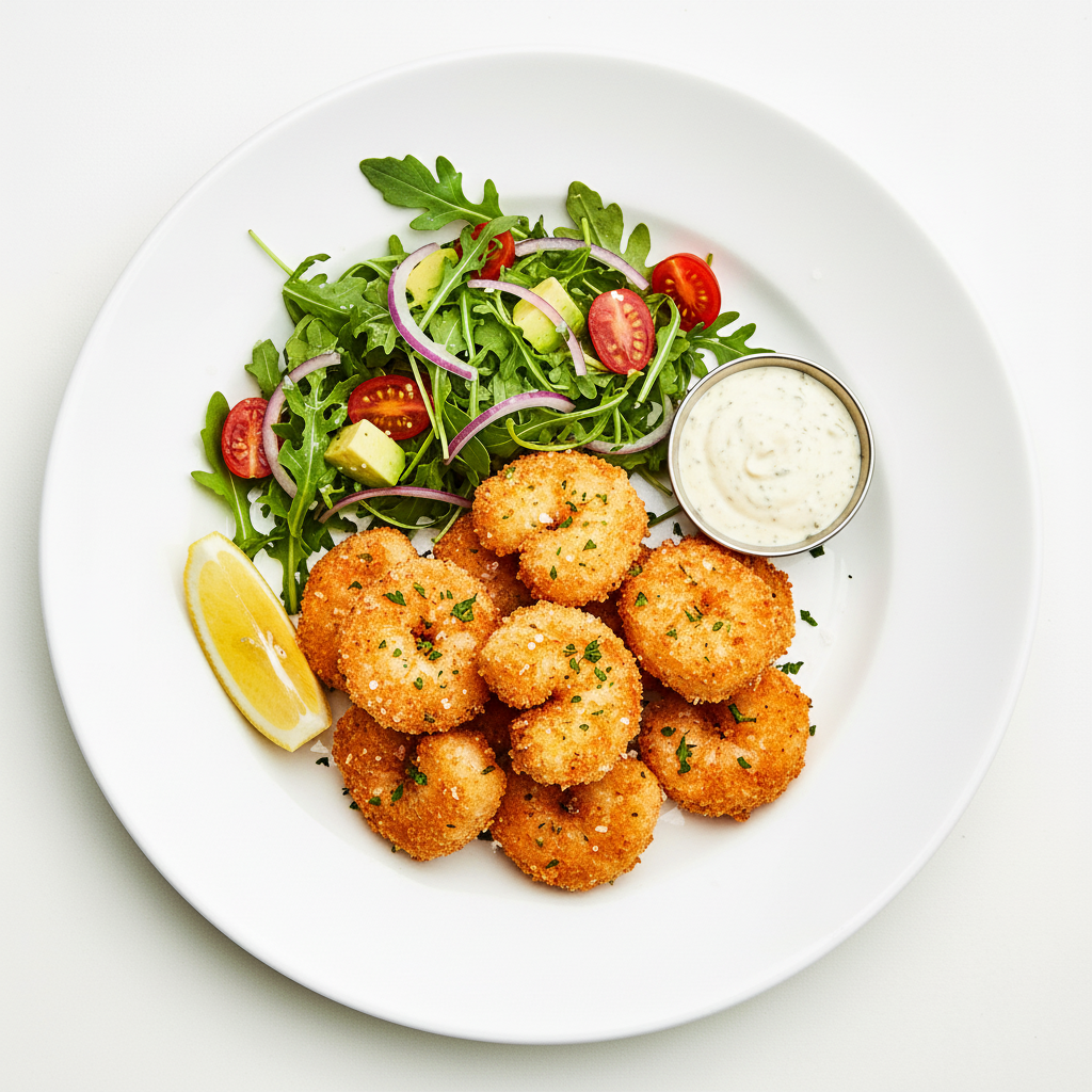 CRUMBED PRAWN CUTLETS Full