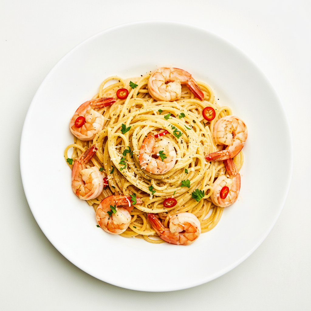 Prawn Linguine Full