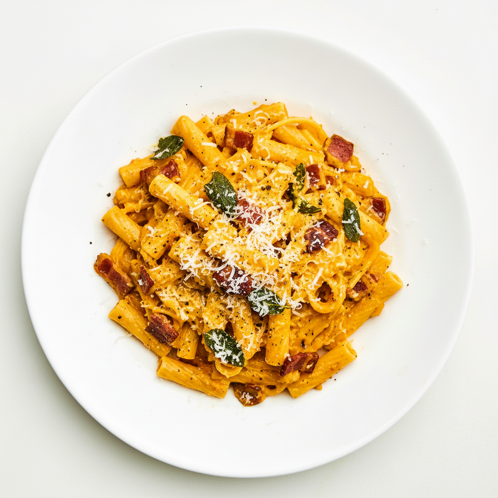 CREAMY PUMPKIN LINGUINE (V) Full