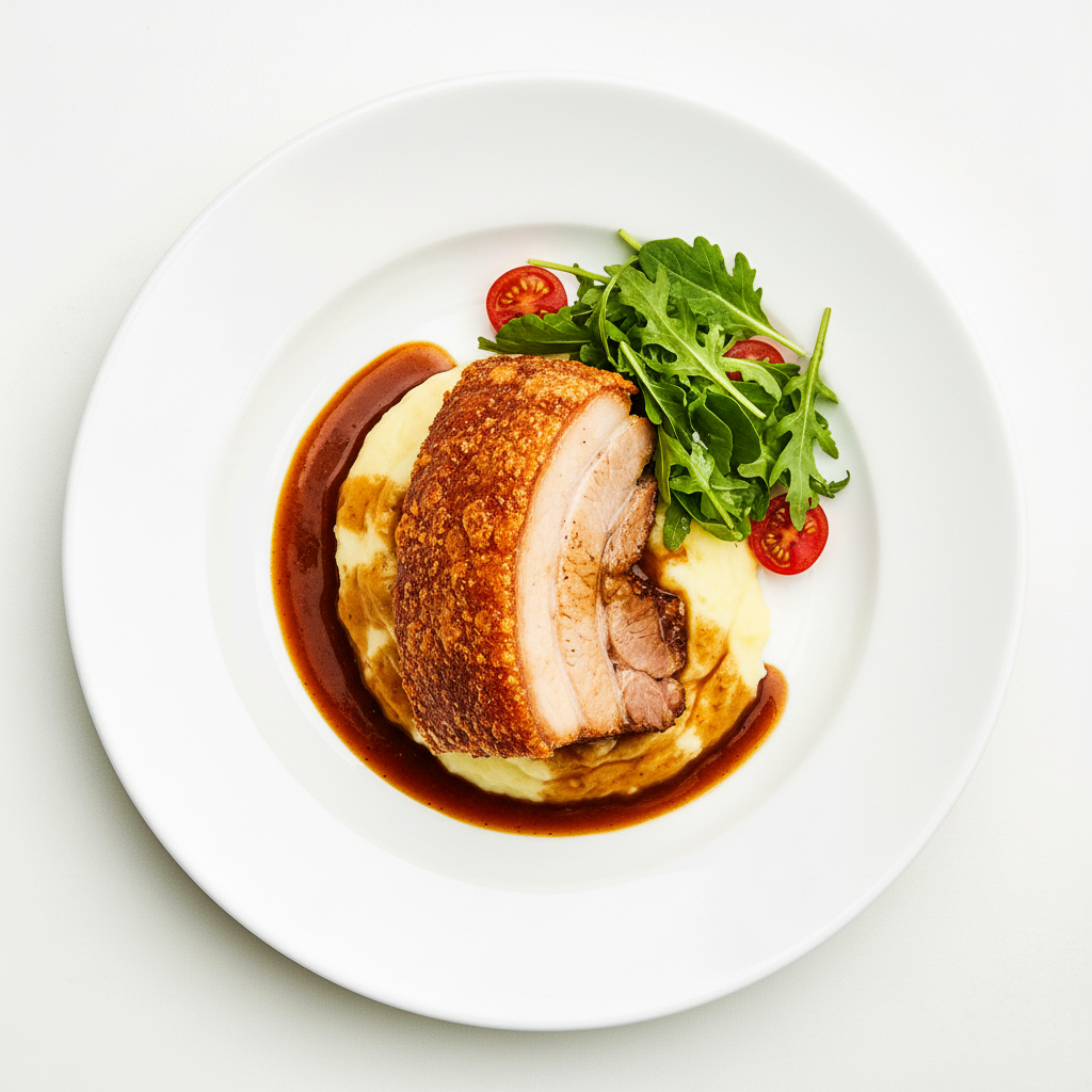 Roasted Pork Belly Full