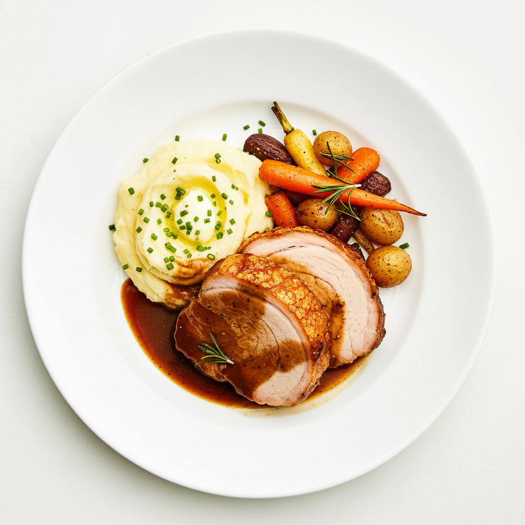 Honey Mustard Glazed Gammon Full