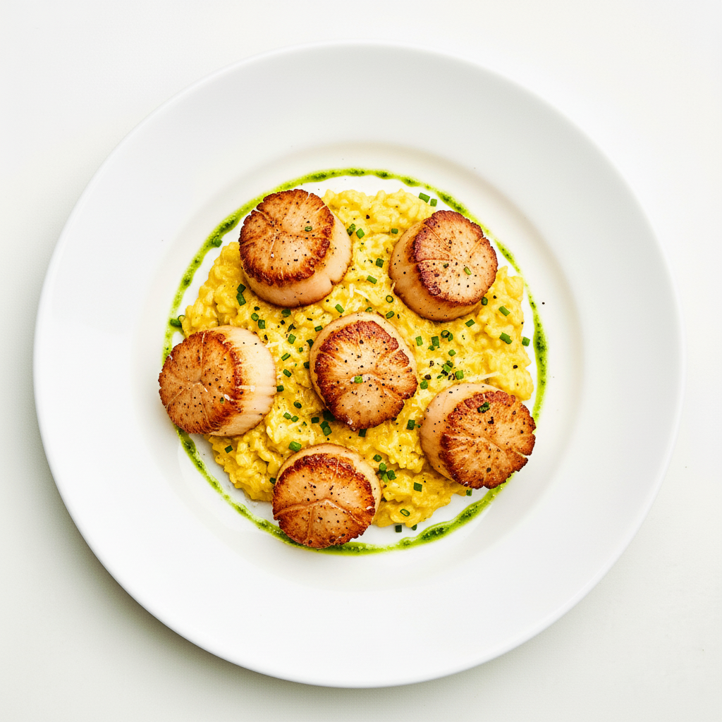 Garlic Scallops Full