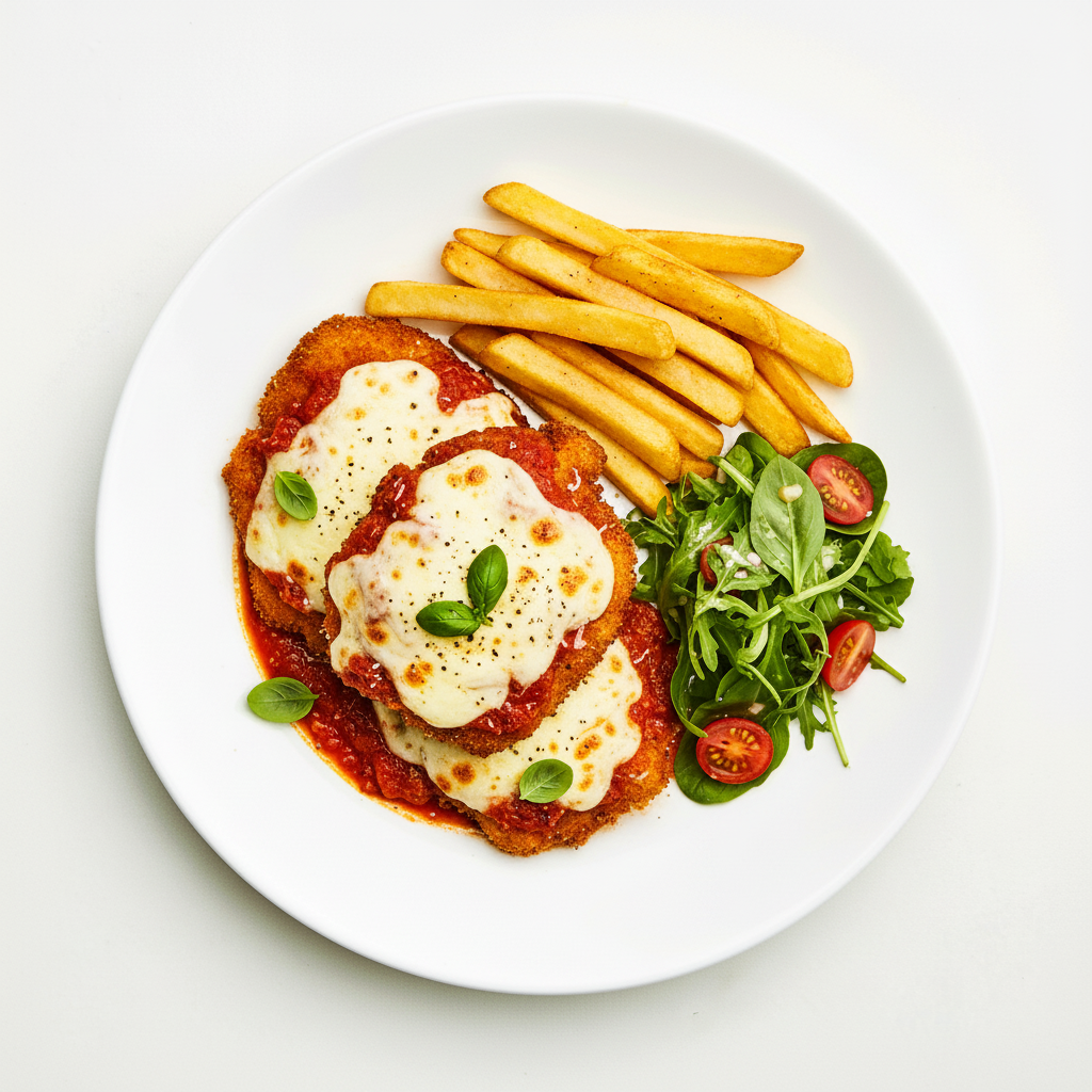 Loaded chicken schnitzel Full