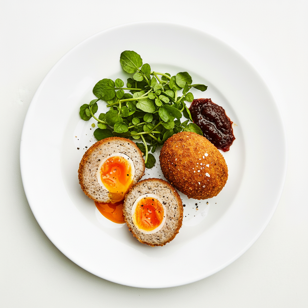 Lamb Scotch egg Full