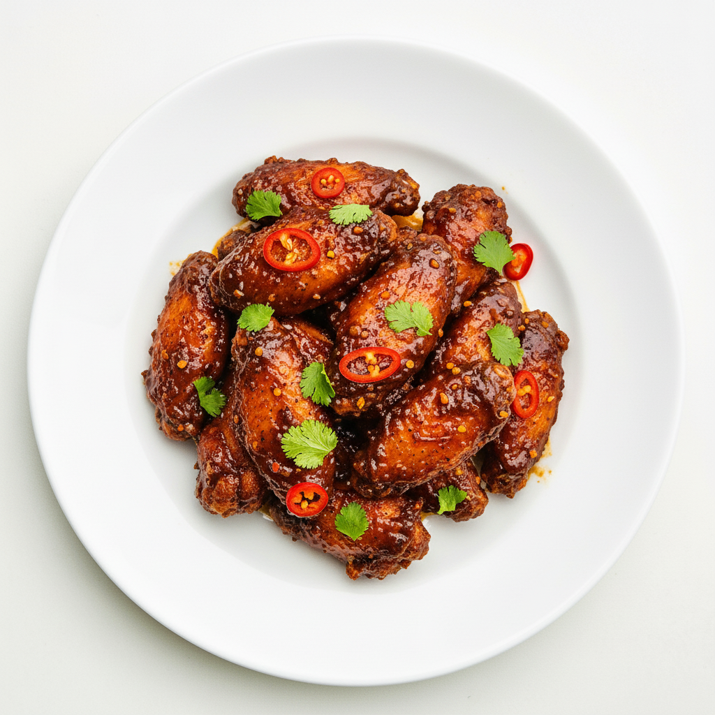 Crispy Chicken Wings Full