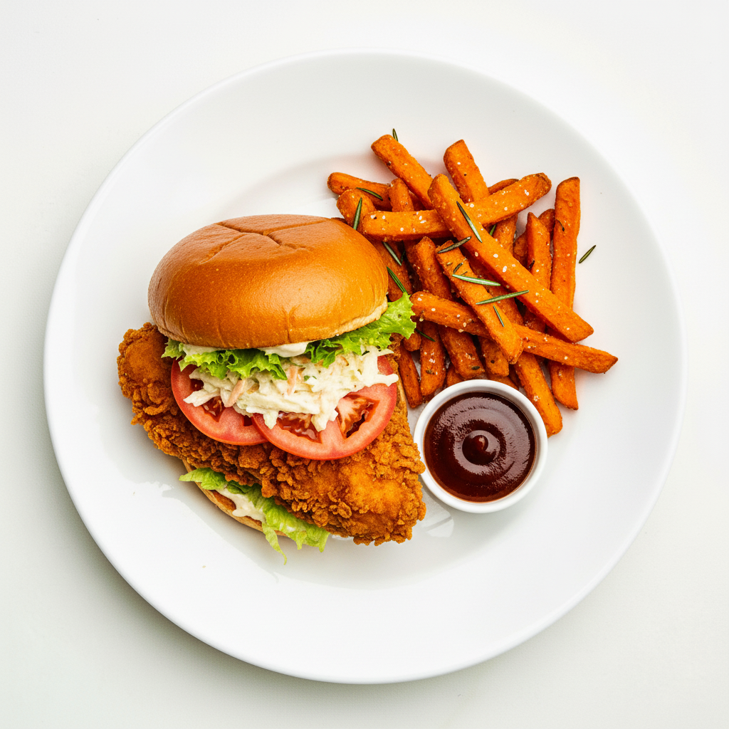 SOUTHERN STYLE CHICKEN BURGER Full