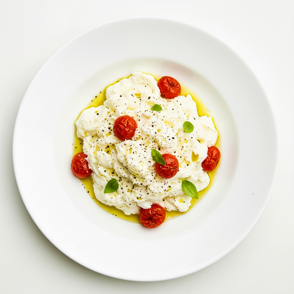 BYRON BAY STRACCIATELLA CHEESE (V)(GF) Full