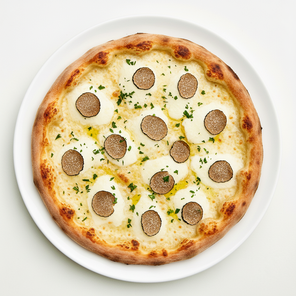 Mushroom & Black Truffle Pizza Full