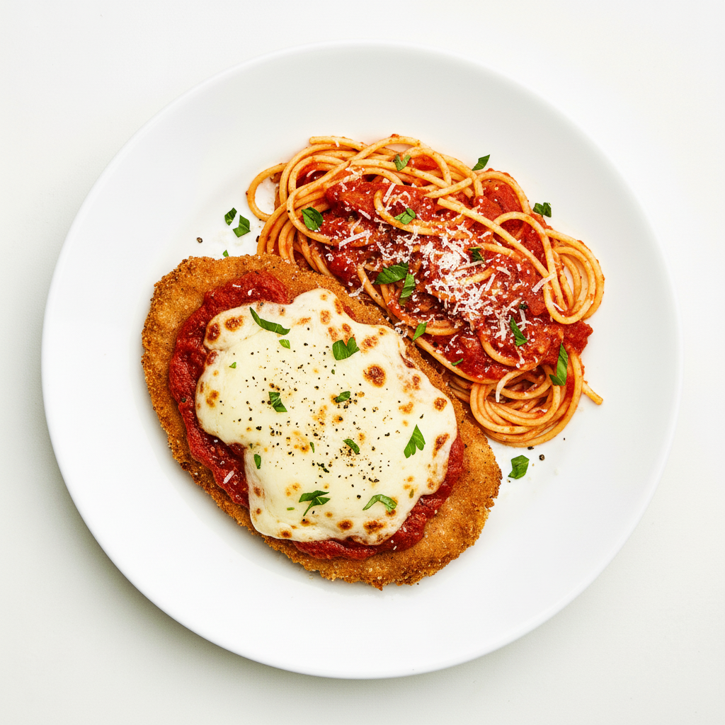 Veal Parmigiana Full