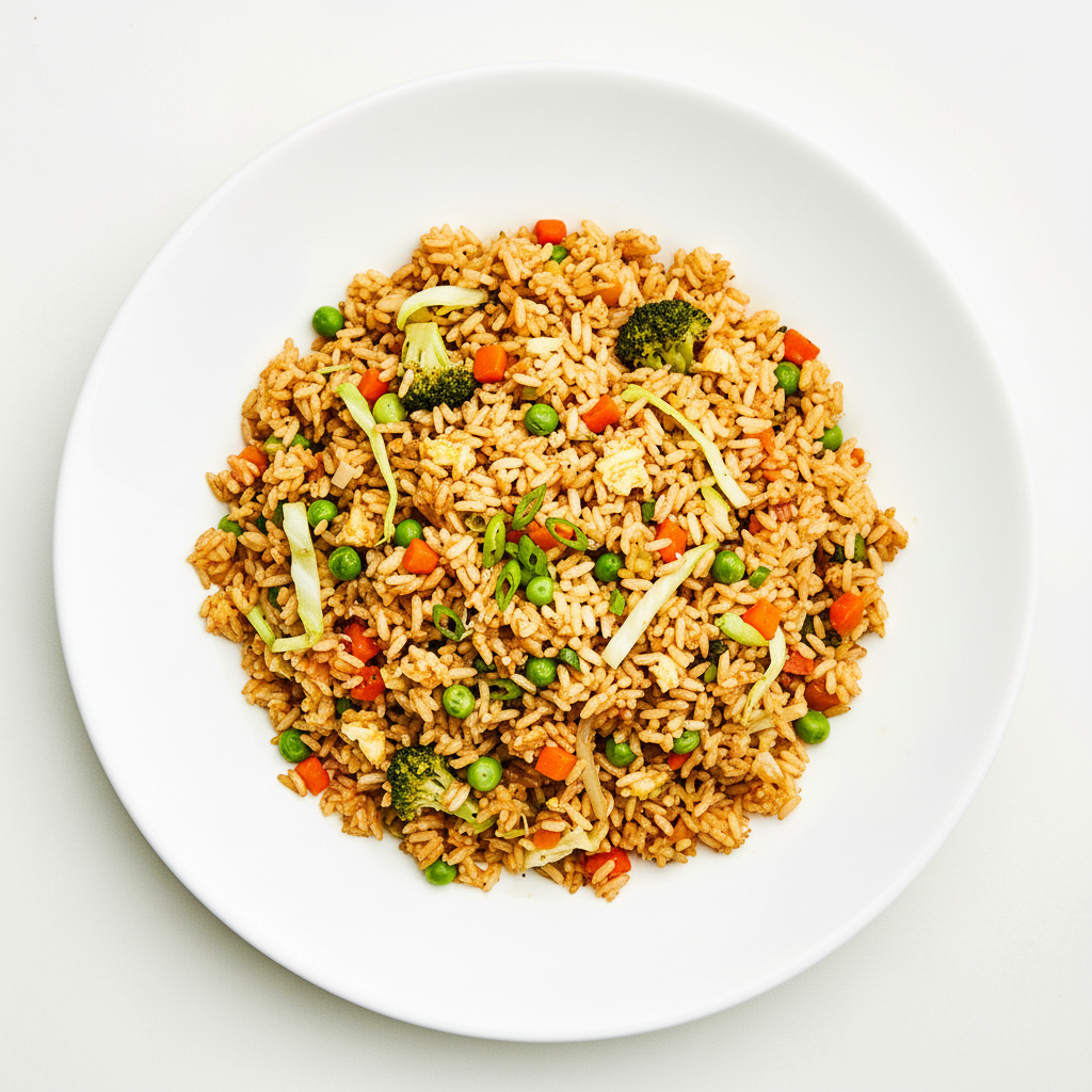 Vegetable Fried Rice Full