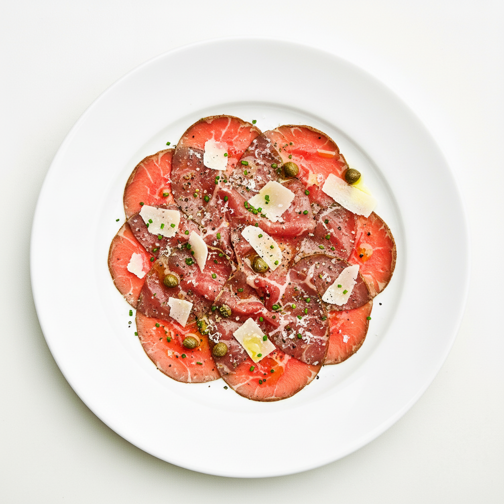 Black Opal Wagyu beef carpaccio Full