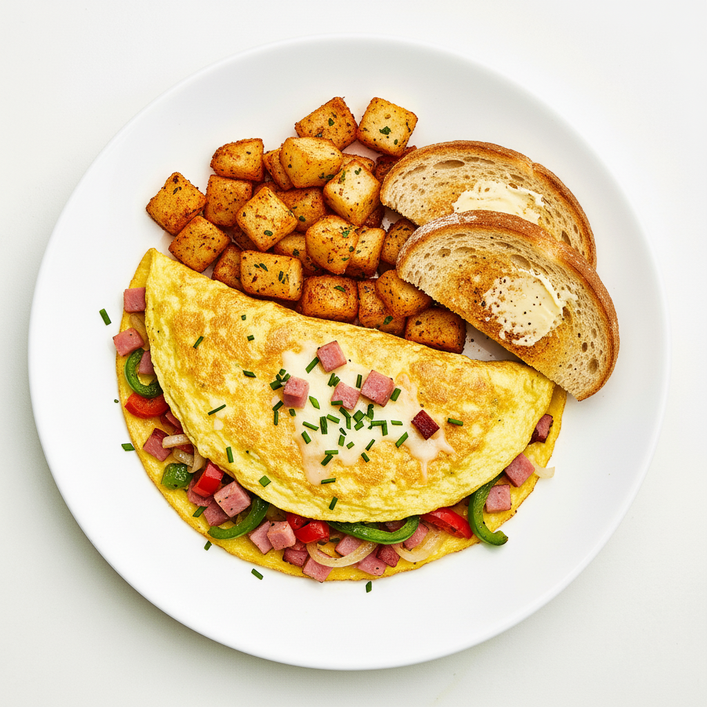 Chicken Omelette Full